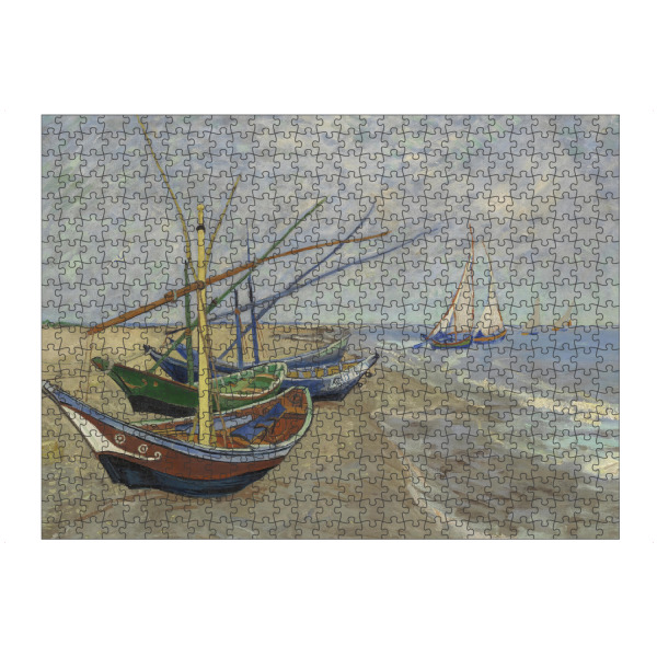 Puzzle Ravensburger "Barken aux Saintes-Maries" artboxONE - Natur,Reise,Reise / Strand und Meer,Für Mama,Für Papa