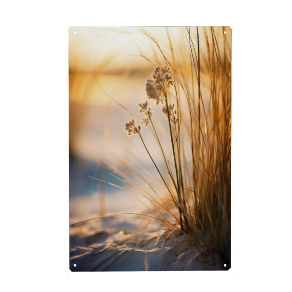 Holzbild "Beach Impression Golden Light" artboxONE - Natur,Floral,Für Mama