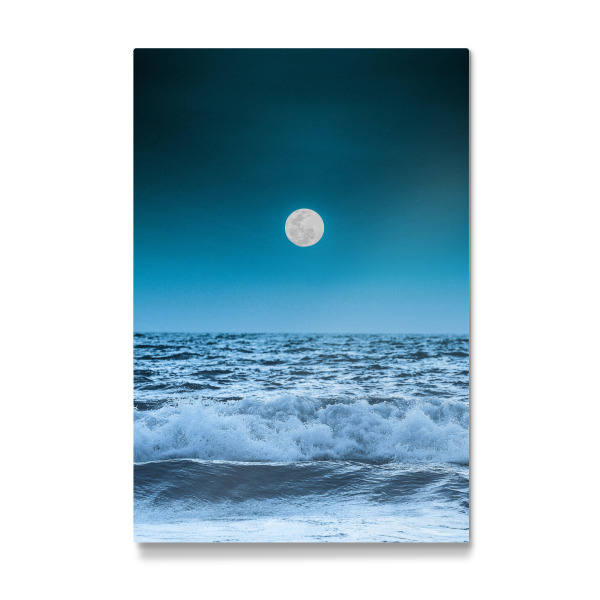 Galerie-Print "Vollmond am Strand" 30x20 cm artboxONE