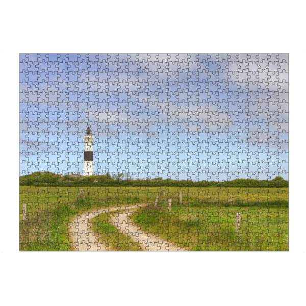 artboxONE Puzzle "Leuchtturm Langer Christian Sylt" artboxONE - Natur,Reise,Architektur