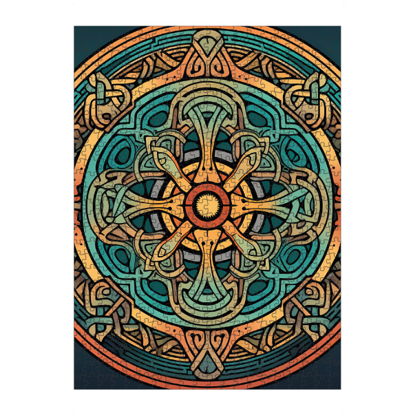 artboxONE Puzzle "Mandala - Keltisch - Kleie" artboxONE - Natur,Abstrakt