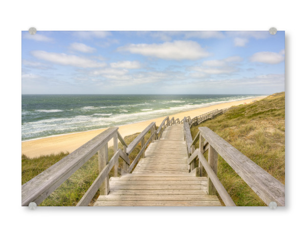 Acrylglasbild "Sylt Weg zum Strand" artboxONE - Natur,Reise,Reise / Strand und Meer