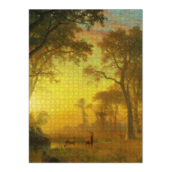 Puzzle Ravensburger "Light in the Forest" artboxONE - Natur,Reise,Reise / Länder,Für Mama,Für Papa
