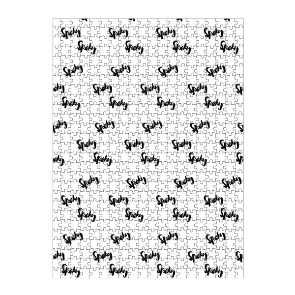 artboxONE Puzzle "Spooky Muster - Halloween" artboxONE - Typografie - Halloween,Lettering,Schrift,Saisonal,Herbst - Bild halloween