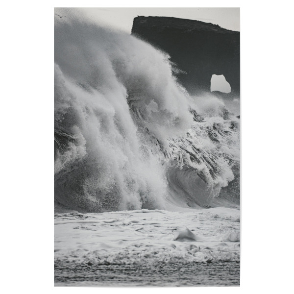 Poster 30x20 cm "Krachende Flutwellen" artboxONE - Natur,Reise / Strand und Meer