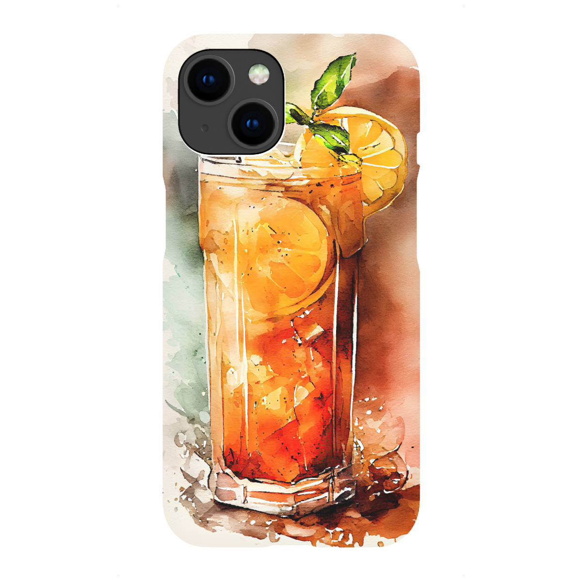 iPhone "Tropical tea party drink" Premium-Case Handyhülle artboxONE