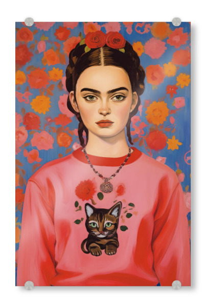 Acrylglasbild "Young Miss K" artboxONE - Für Kinder,Menschen,Für Mama