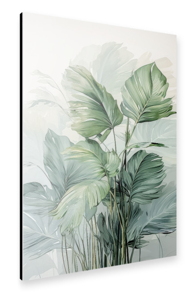 Alu-Dibond "Grüner Schnee" 30x20 cm artboxONE