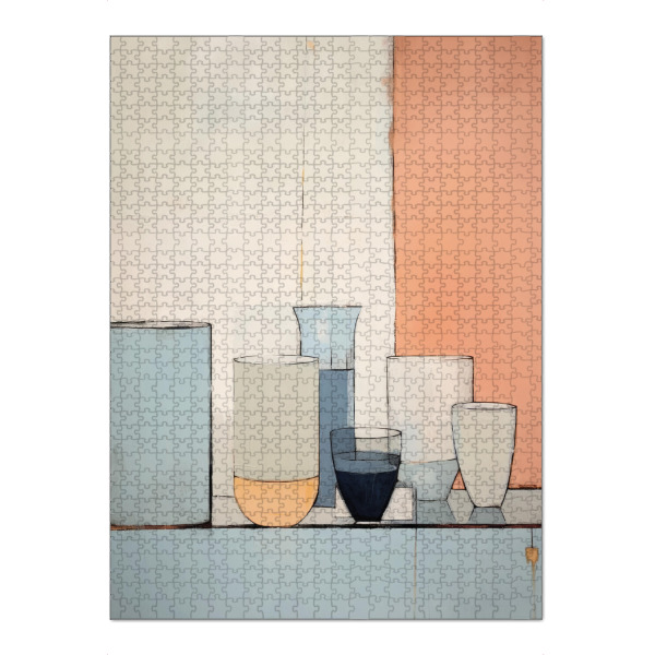 Puzzle Ravensburger "Pastel Still Life" artboxONE - Essen & Trinken,Abstrakt,Für Mama