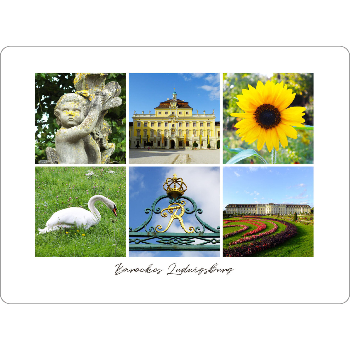 Tischset "Barockes Ludwigsburg" artboxONE - Städte,Reise,Architektur,Reise / Länder