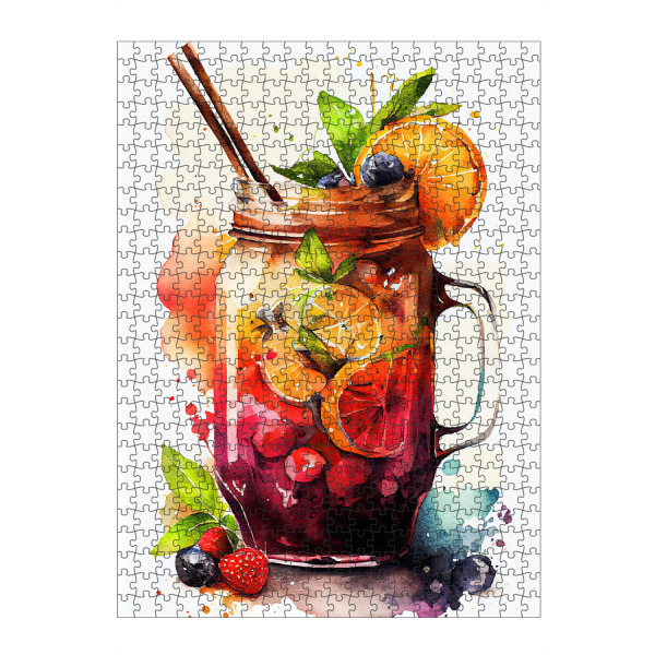 Puzzle Ravensburger "Getränk aus Wein & Früchten" artboxONE - Essen & Trinken,Essen & Trinken / Alkohol