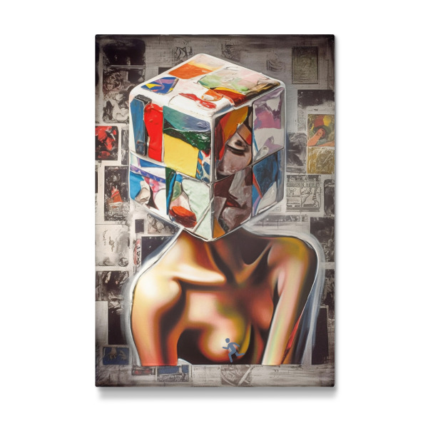 Galerie-Print "Vintage Game Girl" 30x20 cm artboxONE