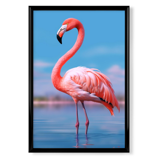 Love rosa Flamingo