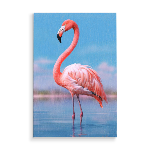 Love rosa Flamingo