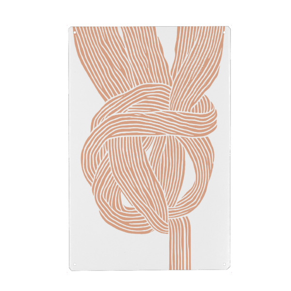Holzbild "Knots (Three)" artboxONE - Abstrakt,Für Mama,Für Papa