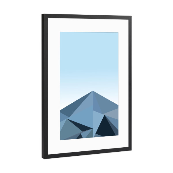 Poster mit Rahmen Schwarz (Metallic) "Architektur abstrakt" artboxONE - Städte / Berlin,Abstrakt,Architektur