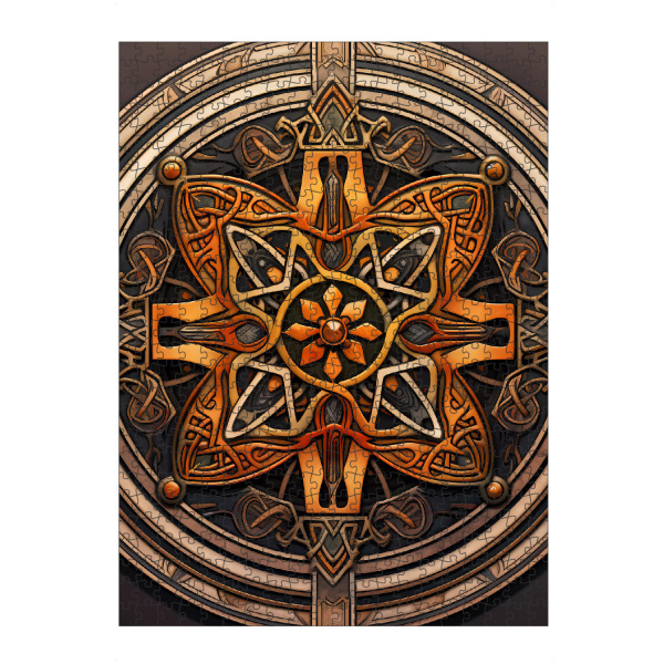 Puzzle Ravensburger "Mandala - Keltisch - Kirsten" artboxONE - Natur,Abstrakt