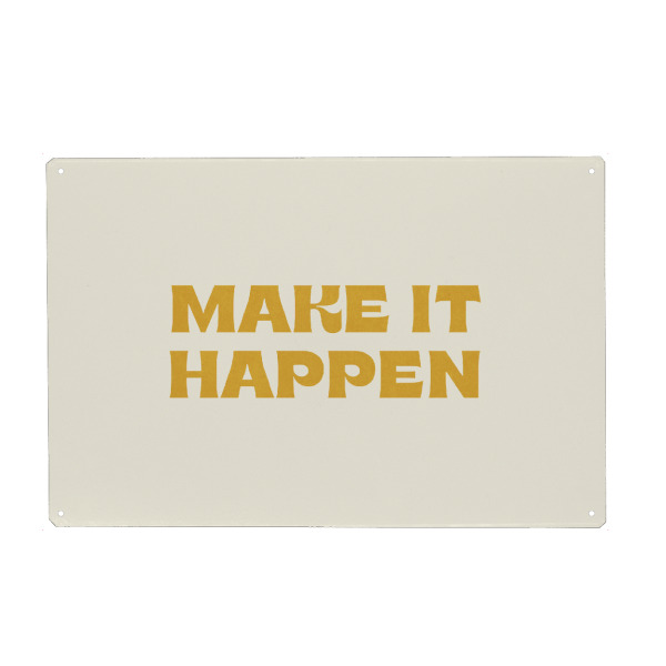 Holzbild "Mach es möglich – Typografie" artboxONE - Typografie