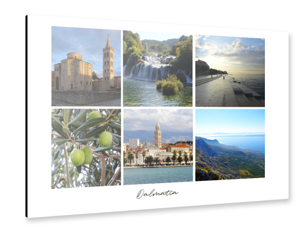 Alu-Dibond "Dalmatien @ Kroatien" 30x20 cm artboxONE