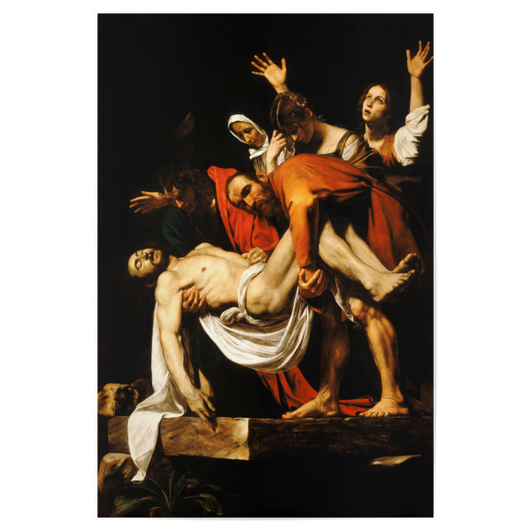 Poster 30x20 cm "Die Grablegung Christi" artboxONE - Menschen,Städte / Weitere,Männer