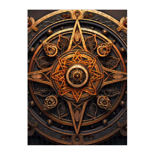 Puzzle Ravensburger "Mandala - Keltisch - Gunnhild" artboxONE - Natur,Abstrakt