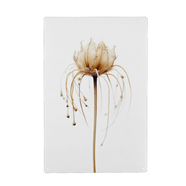 Metall Poster "Tentacle Flower" artboxONE - Floral,Abstrakt,Für Mama