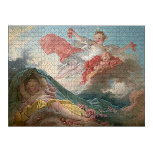 Puzzle Ravensburger "Aurora triumphiert über die Nacht" artboxONE - Für Kinder,Menschen,Liebe,Für Mama,Für Papa