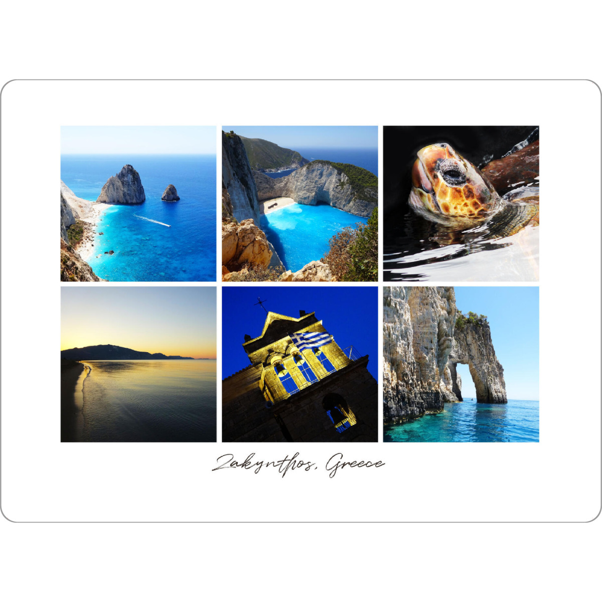 Tischset "Zakynthos Impressions" artboxONE - Reise,Reise / Strand und Meer,Reise / Länder