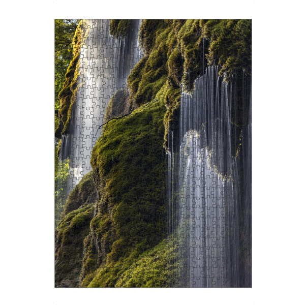 artboxONE Puzzle "Schleierfälle" artboxONE - Natur - Schleierfälle,Wasserfall,Wasserfälle,Natur,Landschaft,Wasser,Moos - Bild schleierfälle