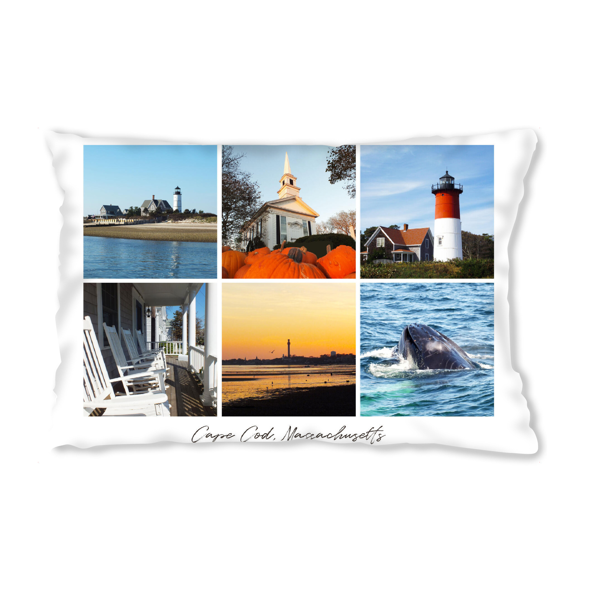 Design-Kissen "Cape Cod - Massachussets" artboxONE - Reise,Reise / Strand und Meer,Reise / Länder