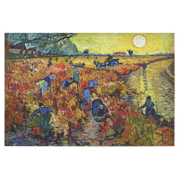 Poster 30x20 cm "Der Rote Weinberg" artboxONE - Natur,Reise,Floral,Für Mama,Für Papa