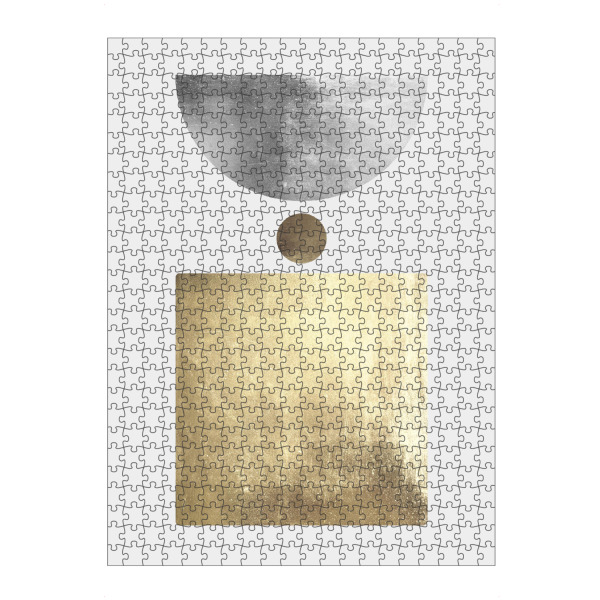 artboxONE Puzzle "Metallic figures A" artboxONE - Abstrakt,Geometrie