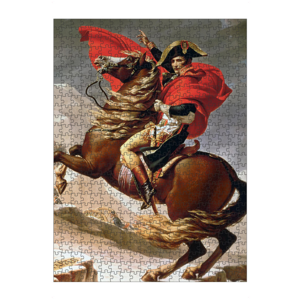 artboxONE Puzzle "Überquerung der Alpen" artboxONE - Reise,Tiere,Menschen,Für Papa,Männer