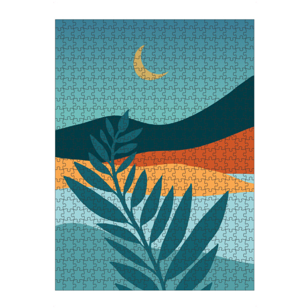 artboxONE Puzzle "Mittelmeerdämmerung" artboxONE - Natur,Reise