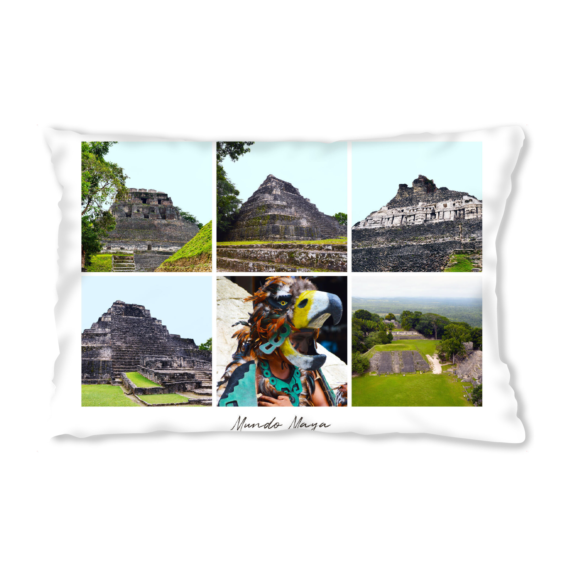Design-Kissen "Mundo Maya" artboxONE - Reise,Architektur,Reise / Länder