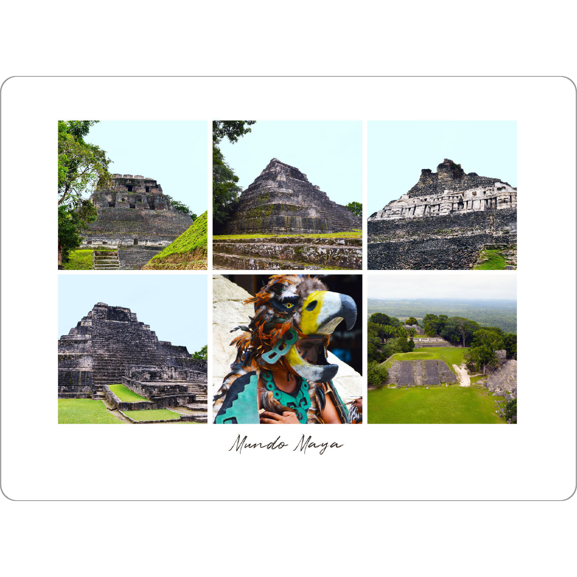 Tischset "Mundo Maya" artboxONE - Reise,Architektur,Reise / Länder