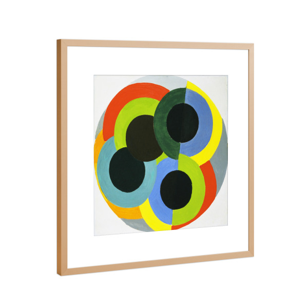 Poster mit Rahmen Kupfer "Festplatten" artboxONE - Abstrakt,Geometrie,Für Mama,Für Papa