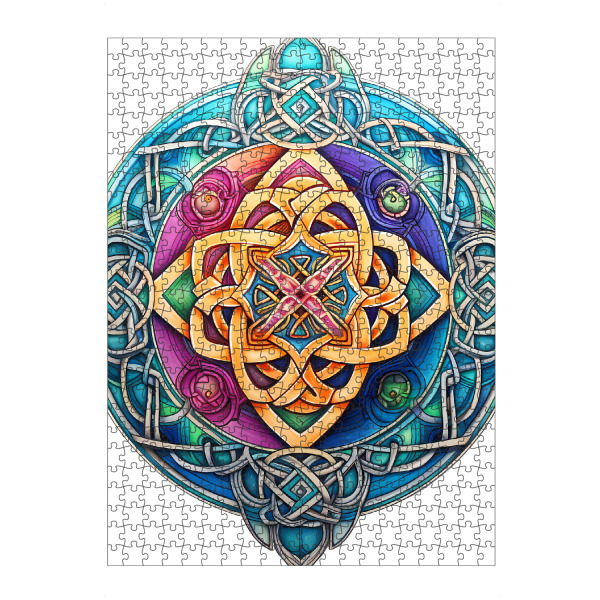 artboxONE Puzzle "Mandala - Keltisch - Ulf" artboxONE - Natur,Abstrakt