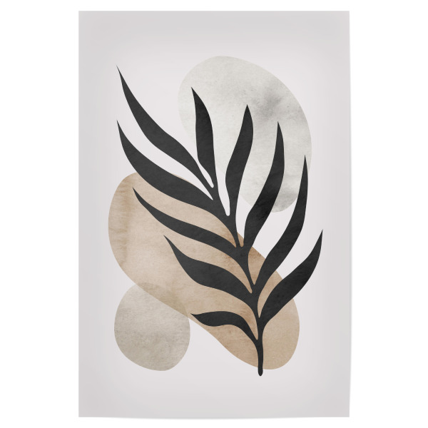 Poster "Watercolor floral C" artboxONE - Floral - Nature,Flowers,Floral,Illustration,Geometric,Watercolor,Painting,Tropical,Leaves