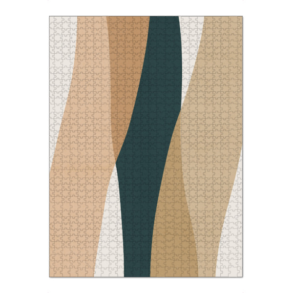 Puzzle Ravensburger "Boho abstract C" artboxONE - Abstrakt - Abstrakt,Expressionistisch,Flecken,Modern,Aquarell,öl,Acryl,Texturen,Malerei,Harmonie
