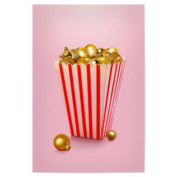 Poster 30x20 cm "Weihnachtsmais" artboxONE - Essen & Trinken,Weihnachten,Lustig