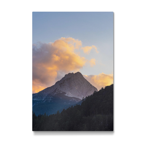 Galerie-Print "Wettersteinspitze bei Mittenwald" 30x20 cm artboxONE