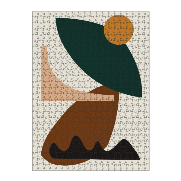 artboxONE Puzzle "Organic shapes A" artboxONE - Abstrakt,Geometrie