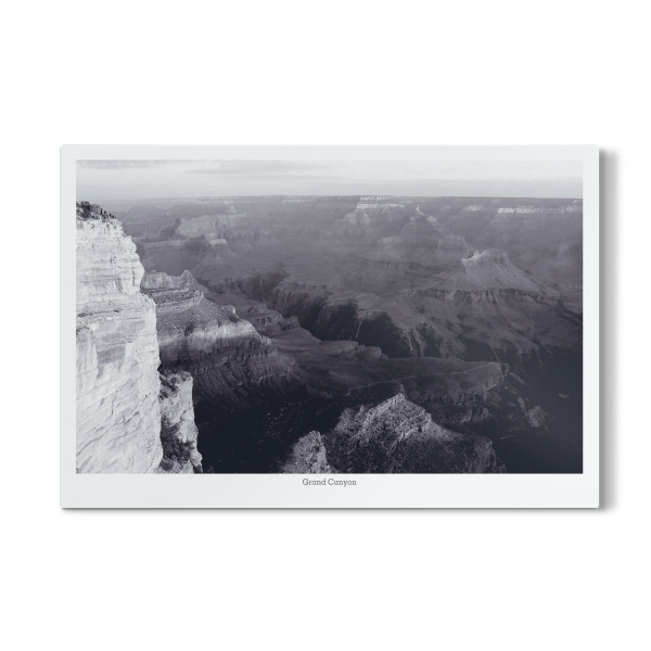 Galerie-Print "The Grand Canyon, Black + White" 30x20 cm artboxONE