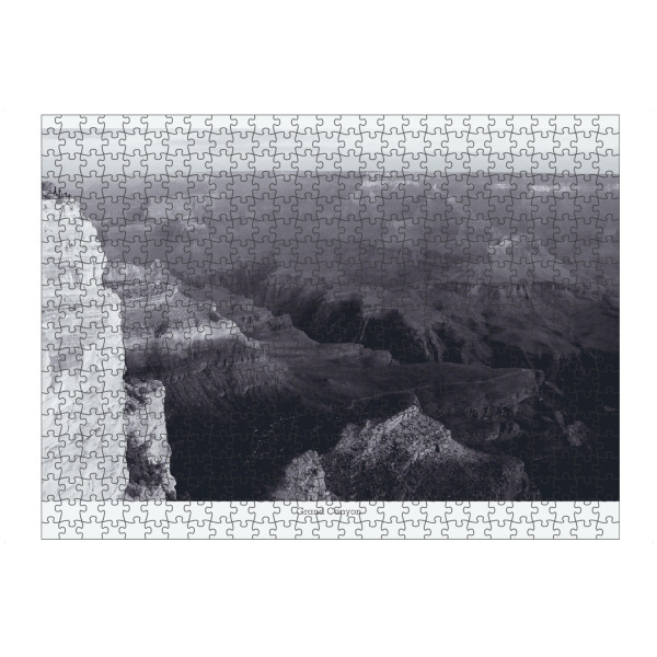 artboxONE Puzzle "The Grand Canyon, Black + White" artboxONE - Natur,Reise,Schwarzweiß,Reise / Länder