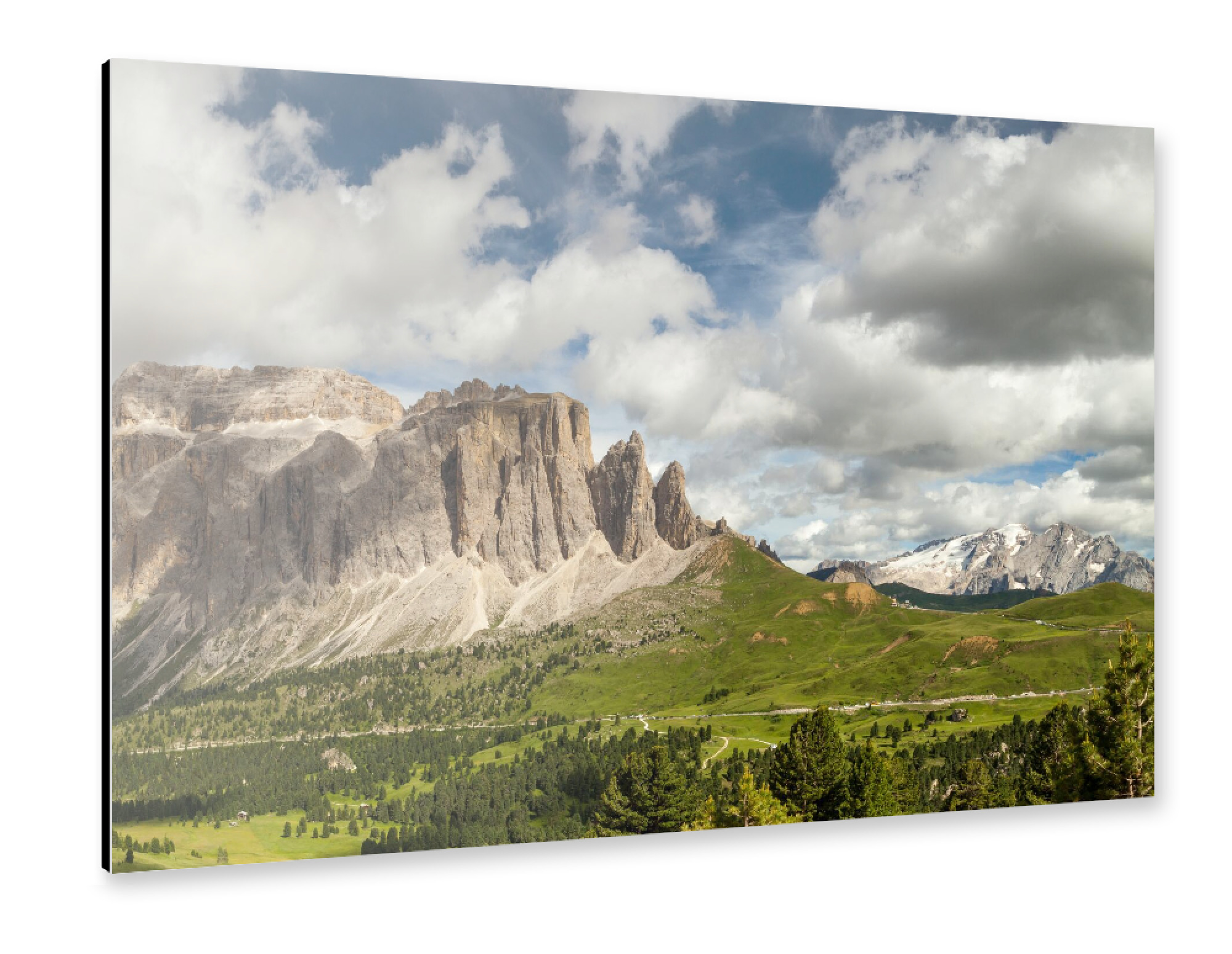 Alu-Dibond "Sella-Gruppe" 75x50 cm artboxONE