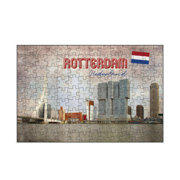 artboxONE Puzzle "Rotterdam, vintage" artboxONE - Städte,Reise,Architektur,Reise / Länder