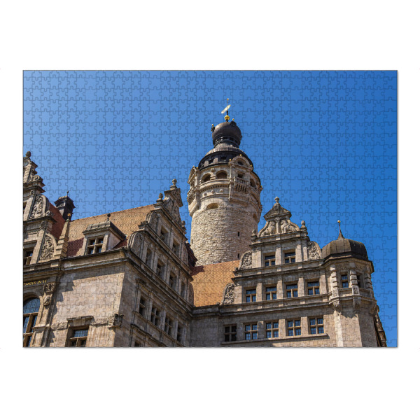 Puzzle Ravensburger "Altes Rathaus in Leipzig" artboxONE - Städte,Reise,Architektur
