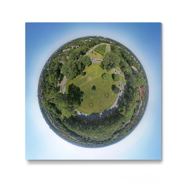 Galerie-Print "Hamburg Horner Kreisel" 30x30 cm artboxONE