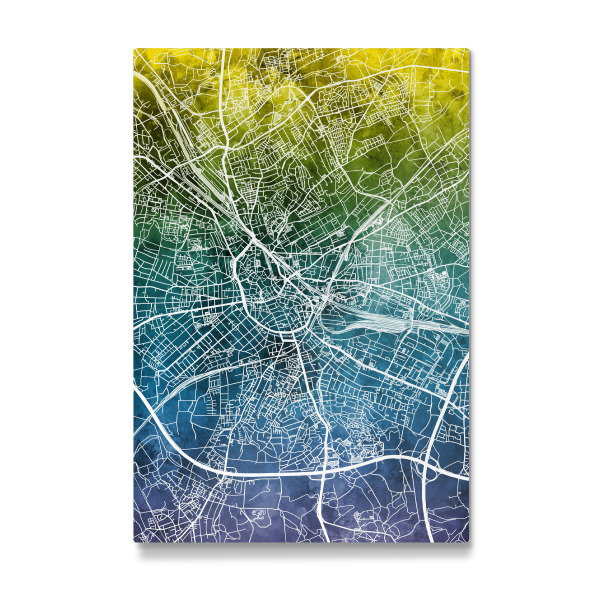 Galerie-Print "Osnabrück Stadtplan Blend" 30x20 cm artboxONE